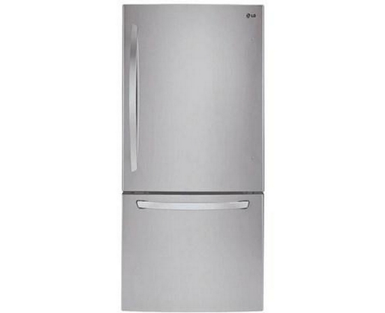 Réfrigérateur à congélateur inférieur amovible de 30 po., 22.1 pi³ avec système de refroidissement à débit d’air multiple LG - LRDNS2200S