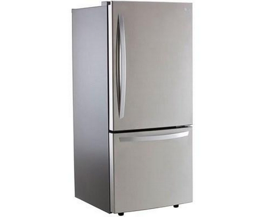 Réfrigérateur à congélateur inférieur amovible de 30 po., 22.1 pi³ avec système de refroidissement à débit d’air multiple LG - LRDNS2200S