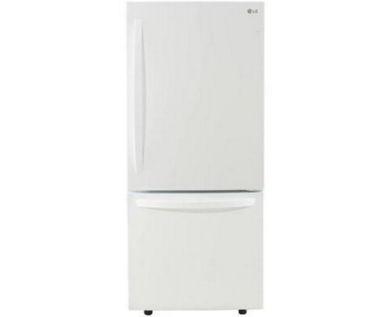 Réfrigérateur à congélateur inférieur amovible de 30 po., 22.1 pi³ avec système de refroidissement à débit d’air multiple LG - LRDNS2200W