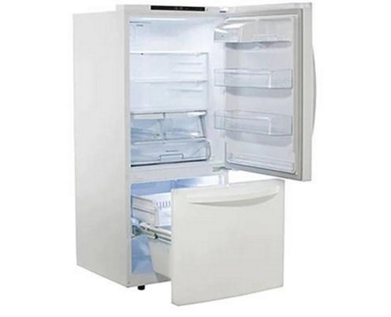 Réfrigérateur à congélateur inférieur amovible de 30 po., 22.1 pi³ avec système de refroidissement à débit d’air multiple LG - LRDNS2200W