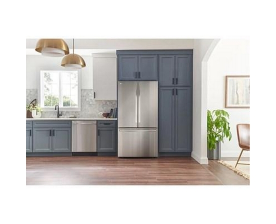 Réfrigérateur trois portes avec porte à deux battants à profondeur de comptoir Max de 36 po, 27 pi³. avec Linear Cooling™ LG - LRFLC2706S