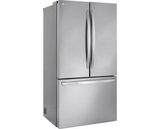 Réfrigérateur trois portes avec porte à deux battants à profondeur de comptoir Max de 36 po, 27 pi³. avec Linear Cooling™ LG - LRFLC2706S