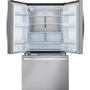 Réfrigérateur trois portes avec porte à deux battants à profondeur de comptoir Max de 36 po, 27 pi³. avec Linear Cooling™ LG - LRFLC2706S