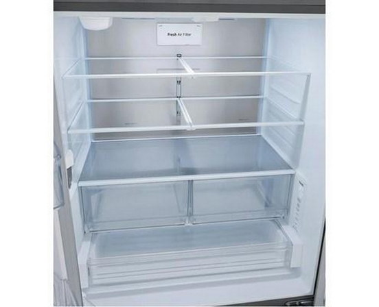 Réfrigérateur trois portes avec porte à deux battants à profondeur de comptoir Max de 36 po, 27 pi³. avec Linear Cooling™ LG - LRFLC2706S