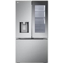 Réfrigérateur trois portes avec porte à deux battants à profondeur de comptoir MAX™ de 36 po, 26 pi³ avec Mirror InstaView® LG - LRYKC2606S