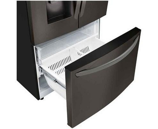 Réfrigérateur trois portes avec porte à deux battants de 36 po, 27,7 pi³. avec Smart Diagnosis LG - LRFS28XBD