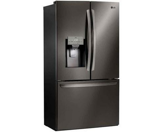 Réfrigérateur trois portes avec porte à deux battants de 36 po, 27,7 pi³. avec Smart Diagnosis LG - LRFS28XBD