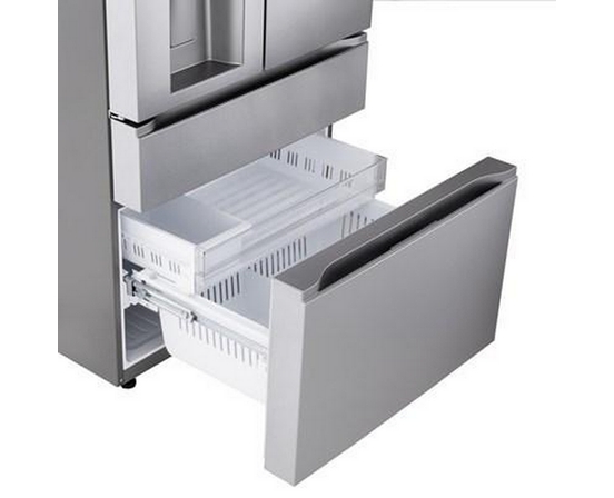 Réfrigérateur quatres portes avec porte à deux battants de 36 po, 29 pi³ LG - LF29S8330S