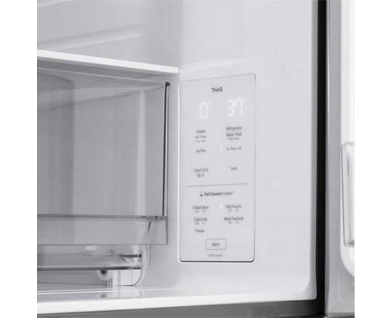 Réfrigérateur quatres portes avec porte à deux battants de 36 po, 29 pi³ LG - LF29S8330S