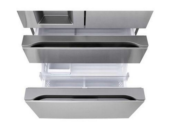 Réfrigérateur quatres portes avec porte à deux battants de 36 po, 29 pi³ LG - LF29S8330S
