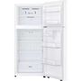 Réfrigérateur à congélateur supérieur amovible de 27,5 po, 17,5 pi³. LG - LT18S2100W