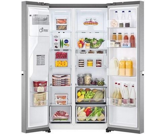 Réfrigérateur côte-à-côte à profondeur de compteur de 36 po, 22,5 pi³. avec système d'eau et de glaçons LG - LS23C4230V