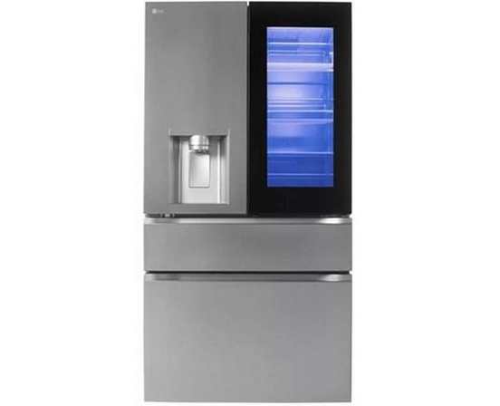 Réfrigérateur quatre portes avec porte à deux battants de 29 po 28,6 pi³ avec Smart InstaView® LG - LF29S8365S