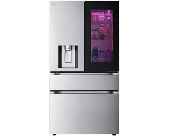 Réfrigérateur quatre portes avec porte à deux battants de 29 po 28,6 pi³ avec Smart InstaView® LG - LF29S8365S