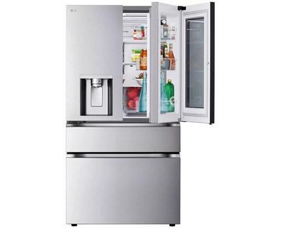 Réfrigérateur quatre portes avec porte à deux battants de 29 po 28,6 pi³ avec Smart InstaView® LG - LF29S8365S