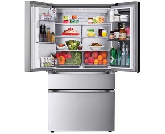 Réfrigérateur quatre portes avec porte à deux battants de 29 po 28,6 pi³ avec Smart InstaView® LG - LF29S8365S