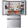 Réfrigérateur quatre portes avec porte à deux battants de 29 po 28,6 pi³ avec Smart InstaView® LG - LF29S8365S