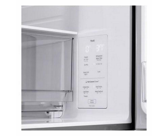 Réfrigérateur quatre portes avec porte à deux battants de 29 po 28,6 pi³ avec Smart InstaView® LG - LF29S8365S