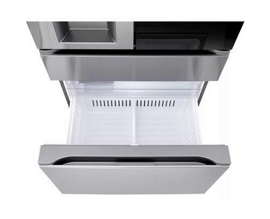 Réfrigérateur quatre portes avec porte à deux battants de 29 po 28,6 pi³ avec Smart InstaView® LG - LF29S8365S