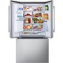 Réfrigérateur trois portes avec porte à deux battants à profondeur de comptoir de 36 po, 23,7 pi³. avec Wi-Fi LG - LF24Z6530S