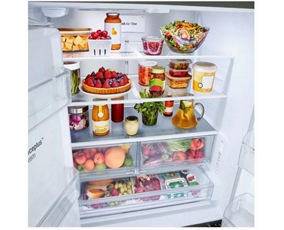 Réfrigérateur trois portes avec porte à deux battants à profondeur de comptoir de 36 po, 23,7 pi³. avec Wi-Fi LG - LF24Z6530S
