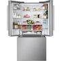 Réfrigérateur à portes françaises 3 portes de 25 pi³ avec design de poignée hybride LG - LF25H6200S