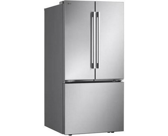 Réfrigérateur à portes françaises 3 portes de 25 pi³ avec design de poignée hybride LG - LF25H6200S