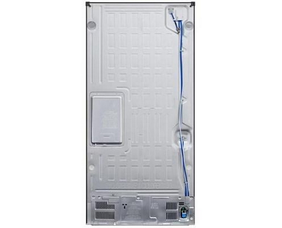 Réfrigérateur trois portes avec porte à deux battants autoportant de 33 po, 25 pi³. avec distributeur d'eau et de glaçons LG - LF25H6330S