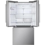 Réfrigérateur trois portes avec porte à deux battants autoportant de 33 po, 25 pi³. avec distributeur d'eau et de glaçons LG - LF25H6330S