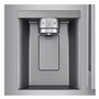 Réfrigérateur trois portes avec porte à deux battants autoportant de 33 po, 25 pi³. avec distributeur d'eau et de glaçons LG - LF25H6330S