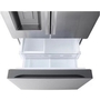 Réfrigérateur trois portes avec porte à deux battants autoportant de 33 po, 25 pi³. avec distributeur d'eau et de glaçons LG - LF25H6330S