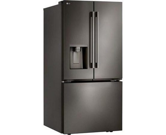 Réfrigérateur de profondeur standard à trois portes de 33 po avec distributeur d’eau et de glaçons et machine à glaçons double, 25pi3 LG - LF25H6330D