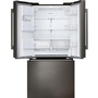 Réfrigérateur de profondeur standard à trois portes de 33 po avec distributeur d’eau et de glaçons et machine à glaçons double, 25pi3 LG - LF25H6330D