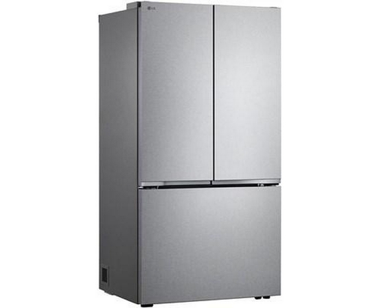 Réfrigérateur trois portes avec porte à deux battants à profondeur de comptoir de 36 po, 25 pi³. avec machine à glaçons et distributeur d'eau LG - LF25Z6211S