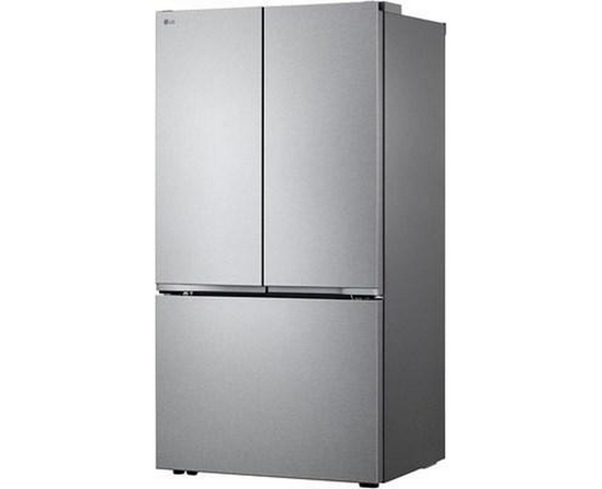 Réfrigérateur trois portes avec porte à deux battants à profondeur de comptoir de 36 po, 25 pi³. avec machine à glaçons et distributeur d'eau LG - LF25Z6211S
