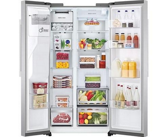 Réfrigérateur côte à côte de 36 po, 27 pi³ avec glaçons Craft Ice® LG - LL27T3530S