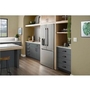 Réfrigérateur trois portes avec porte à deux battants à profondeur de comptoir MAX™ de 24 po, 23,7 pi³. avec Zero Clearance™ LG - LF24Z6330S