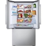 Réfrigérateur trois portes avec porte à deux battants à profondeur de comptoir MAX™ de 24 po, 23,7 pi³. avec Zero Clearance™ LG - LF24Z6330S