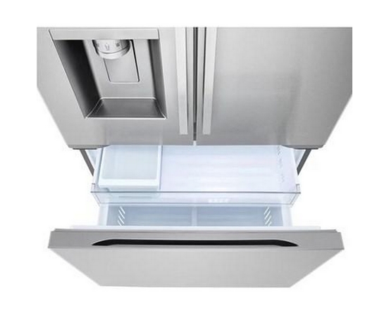 Réfrigérateur trois portes avec porte à deux battants à profondeur de comptoir MAX™ de 24 po, 23,7 pi³. avec Zero Clearance™ LG - LF24Z6330S