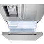 Réfrigérateur trois portes avec porte à deux battants à profondeur de comptoir MAX™ de 24 po, 23,7 pi³. avec Zero Clearance™ LG - LF24Z6330S