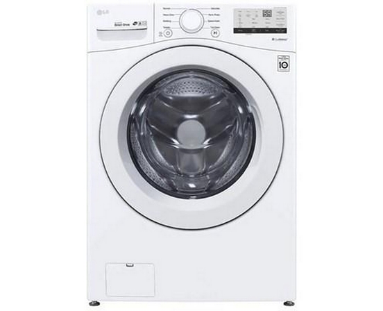 Laveuse à chargement frontal de 5,2 pi³. avec technologie 6Motion™ LG - WM3400CW