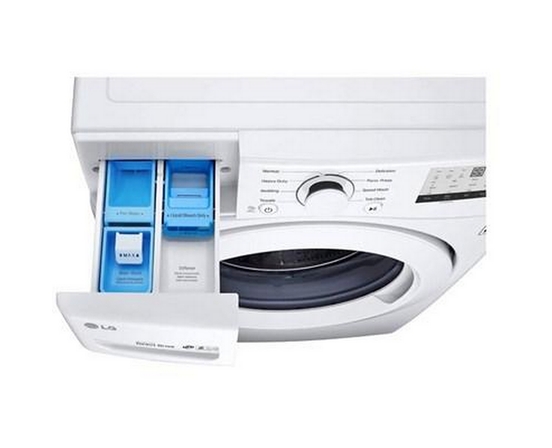 Laveuse à chargement frontal de 5,2 pi³. avec technologie 6Motion™ LG - WM3400CW