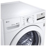 Laveuse à chargement frontal de 5,2 pi³. avec technologie 6Motion™ LG - WM3400CW
