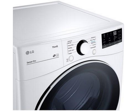 Sécheuse électrique de 7.4 pi³ avec technologie ThinQ® LG - DLE3600W