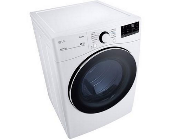 Sécheuse électrique de 7.4 pi³ avec technologie ThinQ® LG - DLE3600W
