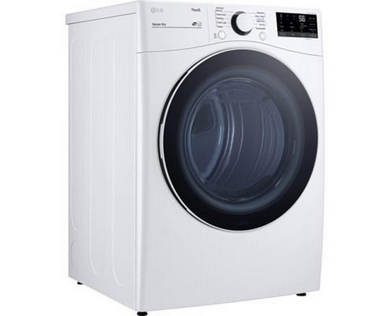 Sécheuse électrique de 7.4 pi³ avec technologie ThinQ® LG - DLE3600W