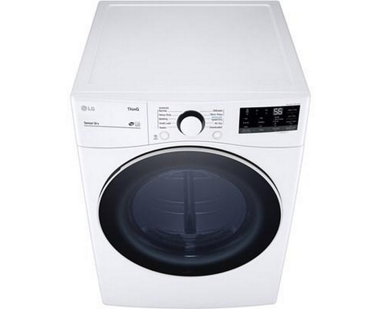 Sécheuse électrique de 7.4 pi³ avec technologie ThinQ® LG - DLE3600W