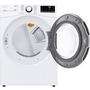 Sécheuse électrique de 7.4 pi³ avec technologie ThinQ® LG - DLE3600W