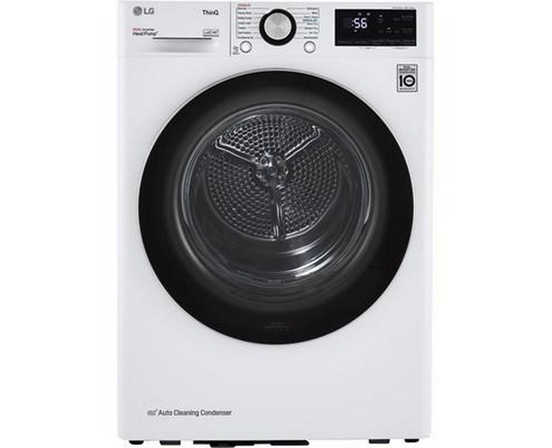 Sécheuse électrique de 4.2 pi³ avec technologie ThinQ® LG - DLHC1455W