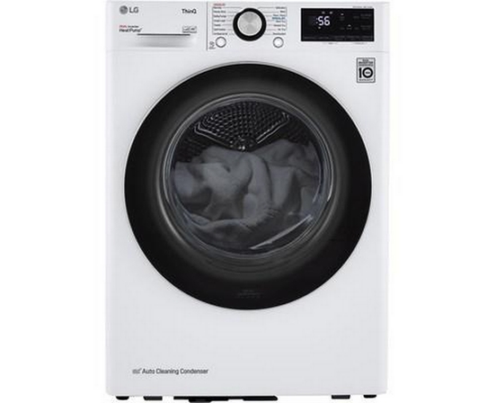 Sécheuse électrique de 4.2 pi³ avec technologie ThinQ® LG - DLHC1455W